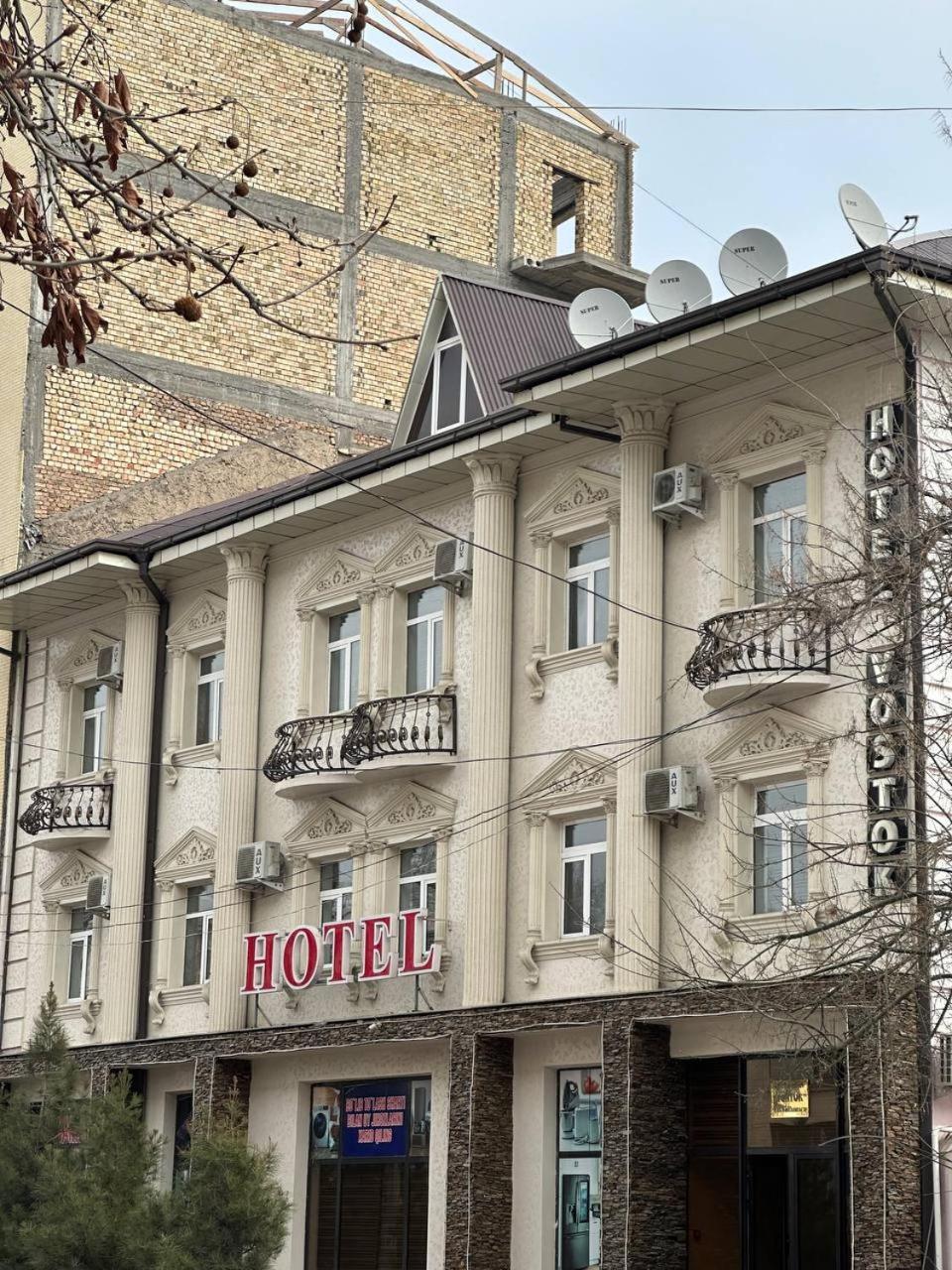 Vostok Hotell Samarkand Eksteriør bilde