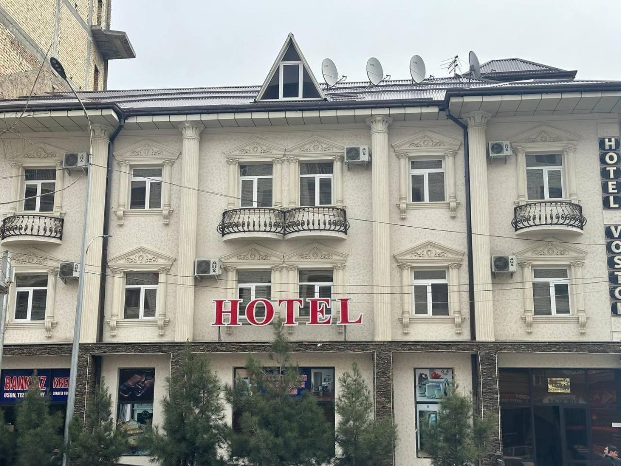 Vostok Hotell Samarkand Eksteriør bilde